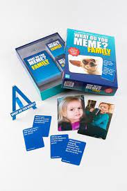  WHAT DO YOU MEME? Family Edition - The Best in Family Card Games  for Kids and Adults : Toys & Games