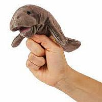 Mini Manatee Finger Puppet