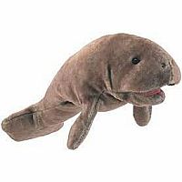 Mini Manatee Finger Puppet 