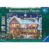 100 Pc Christmas at Home Puzzle